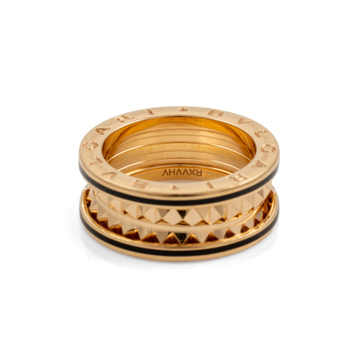 Bvlgari B.Zero1 Rock Two Band Ring - 6