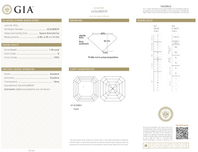 1.50ct Loose Diamond GIA D VVS2 - 2