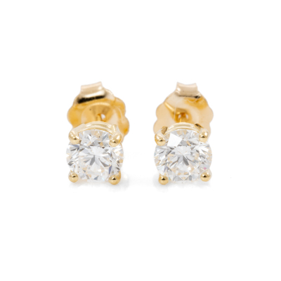 1.00ct Diamond Studs GIA D VS1