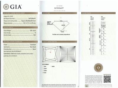 2.01ct Loose Diamond GIA D VS2 - 2