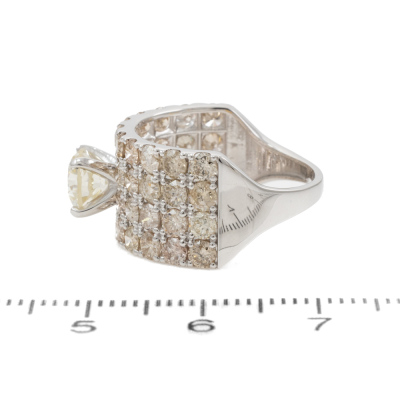 4.03ct Diamond Dress Ring GSL - 3