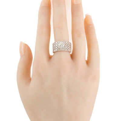 4.03ct Diamond Dress Ring GSL - 7