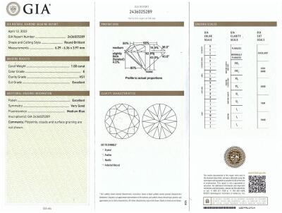 2.01ct Diamond Studs GIA D VS1 E VS1 - 4