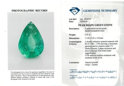 4.87ct Loose Parcel Zambian Emeralds - 4