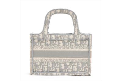 Christian Dior Mini Book Tote Grey Dior - 2