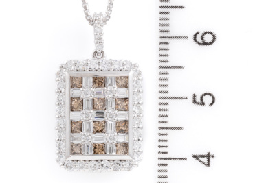 2.00ct Diamond Pendant, 18ct Gold - 2