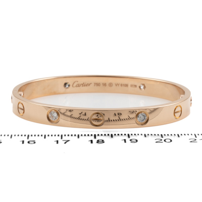 Cartier Love Bracelet with Diamonds - 2