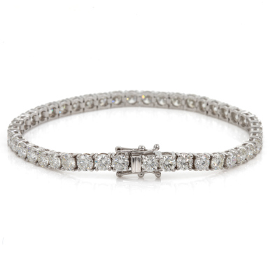 10.71ct Diamond Tennis Bracelet - 3