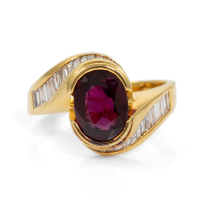 Cerrone 2.34ct Ruby and Diamond Ring