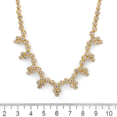 4.90ct Round Diamond Necklace - 2