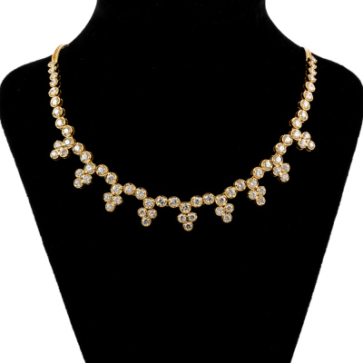 4.90ct Round Diamond Necklace - 6