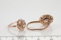 2.93ct Morganite and Diamond Earrings - 3