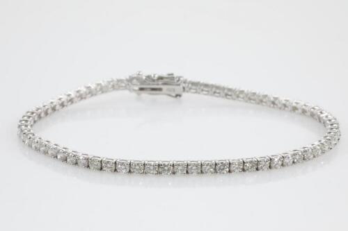 3.89ct Diamond Tennis Bracelet