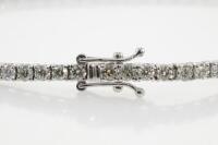 3.89ct Diamond Tennis Bracelet - 3