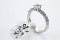 0.51ct Centre Round Diamond Ring - 5