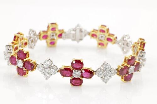 Ruby and Diamond Bracelet