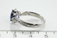 1.50ct Sapphire and Diamond Ring - 3