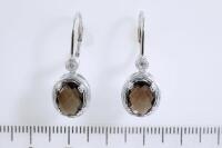 Quartz and Diamond Earrings - 2