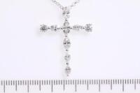 1.48ct Diamond Cross Pendant - 3