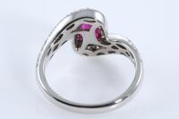 1.04ct Ruby and Diamond Ring - 4