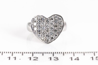 1.07ct Diamond Heart Ring - 2