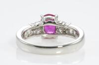 1.30ct Ruby and Diamond Ring - 4