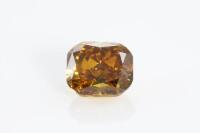 0.60ct Loose Diamond GIA Natural Fancy Deep Brownish Yellow Orange SI2