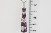 1.26ct Ruby and Diamond Pendant - 3