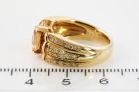 0.95ct Sapphire and Diamond Ring - 3
