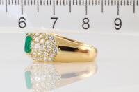 1.48ct Emerald and Diamond Ring - 3