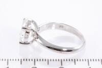 3.01ct Oval Diamond Solitaire Ring GIA F SI2 - 3