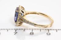 2.99ct Tanzanite and Diamond Ring - 3