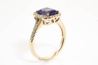 2.99ct Tanzanite and Diamond Ring - 5