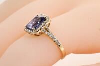 2.99ct Tanzanite and Diamond Ring - 6