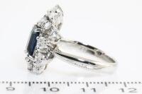 1.88ct Ceylon Sapphire and Diamond Ring - 3