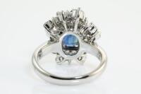 1.88ct Ceylon Sapphire and Diamond Ring - 4