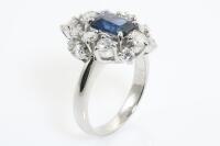 1.88ct Ceylon Sapphire and Diamond Ring - 5