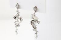 1.06ct Diamond Dress Earrings - 4