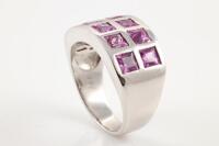 3.50ct Pink Sapphire Ring - 5
