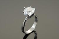 4.01ct Diamond Solitaire Ring - 6