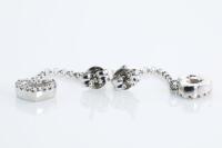 Diamond Heart Earrings - 4