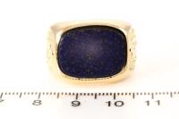 Lapis Lazuli Mens Ring - 2