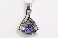 2.39ct Tanzanite and Diamond Pendant - 5