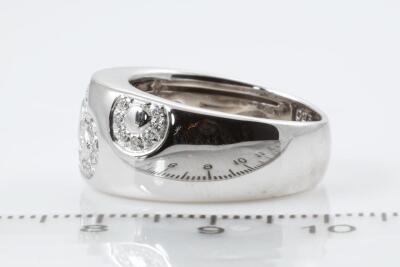 Diamond Dress Ring 18ct White Gold - 3