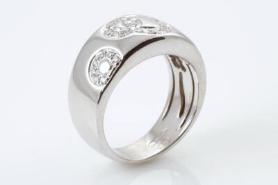 Diamond Dress Ring 18ct White Gold - 5