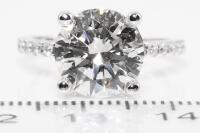 4.00ct Centre Diamond Ring GIA H SI2 - 3