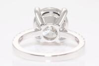 4.00ct Centre Diamond Ring GIA H SI2 - 5