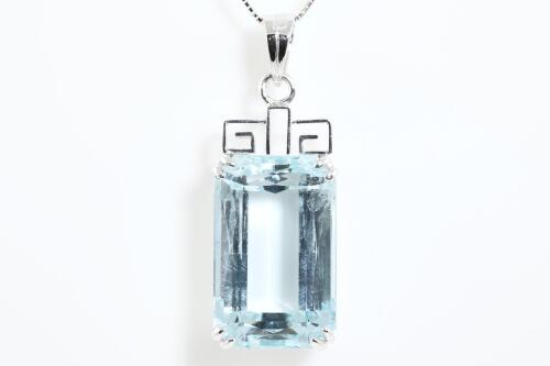 40.54ct Aquamarine Pendant