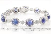 24.95ct Sapphire and Diamond Bracelet - 2