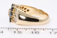 1.15ct Sapphire and Diamond Ring - 3